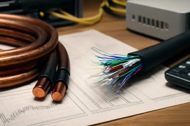 Cavi in rame o fibra ottica? l’aspetto tecnico che impatta affidabilità e costi